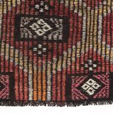 2x7 kilim handmade vintage distressed kilim runner, 61x214 cm