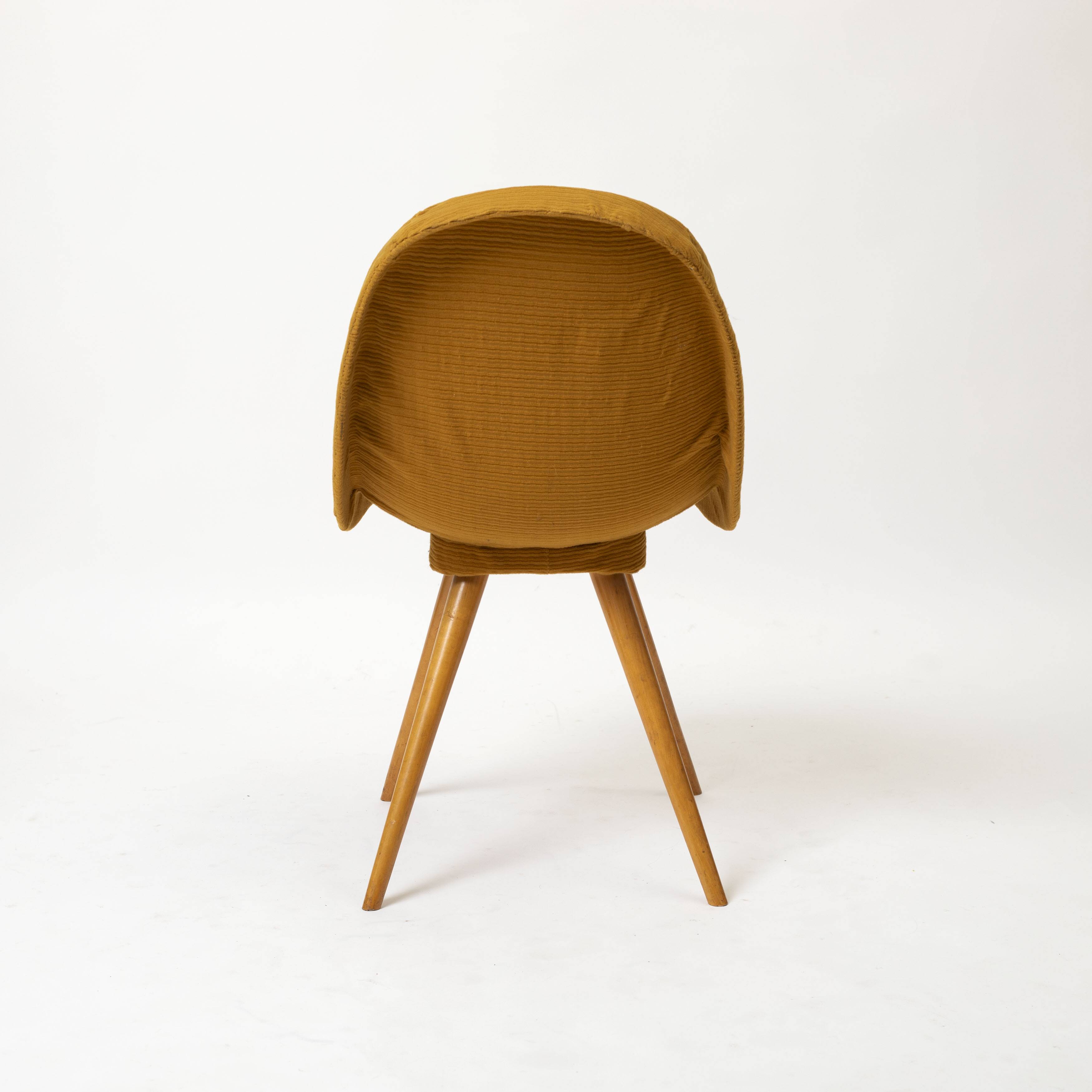 Set of 4 dining chairs by Frantisek Jirak, Czechoslovakia, 1950s