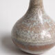 White critallized soliflore vase Antonio Lampecco