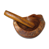 mortar and olive wood pestle
