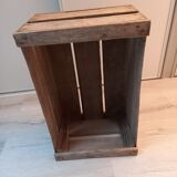 Old wooden box