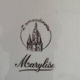 6 Amandinoise dessert plates