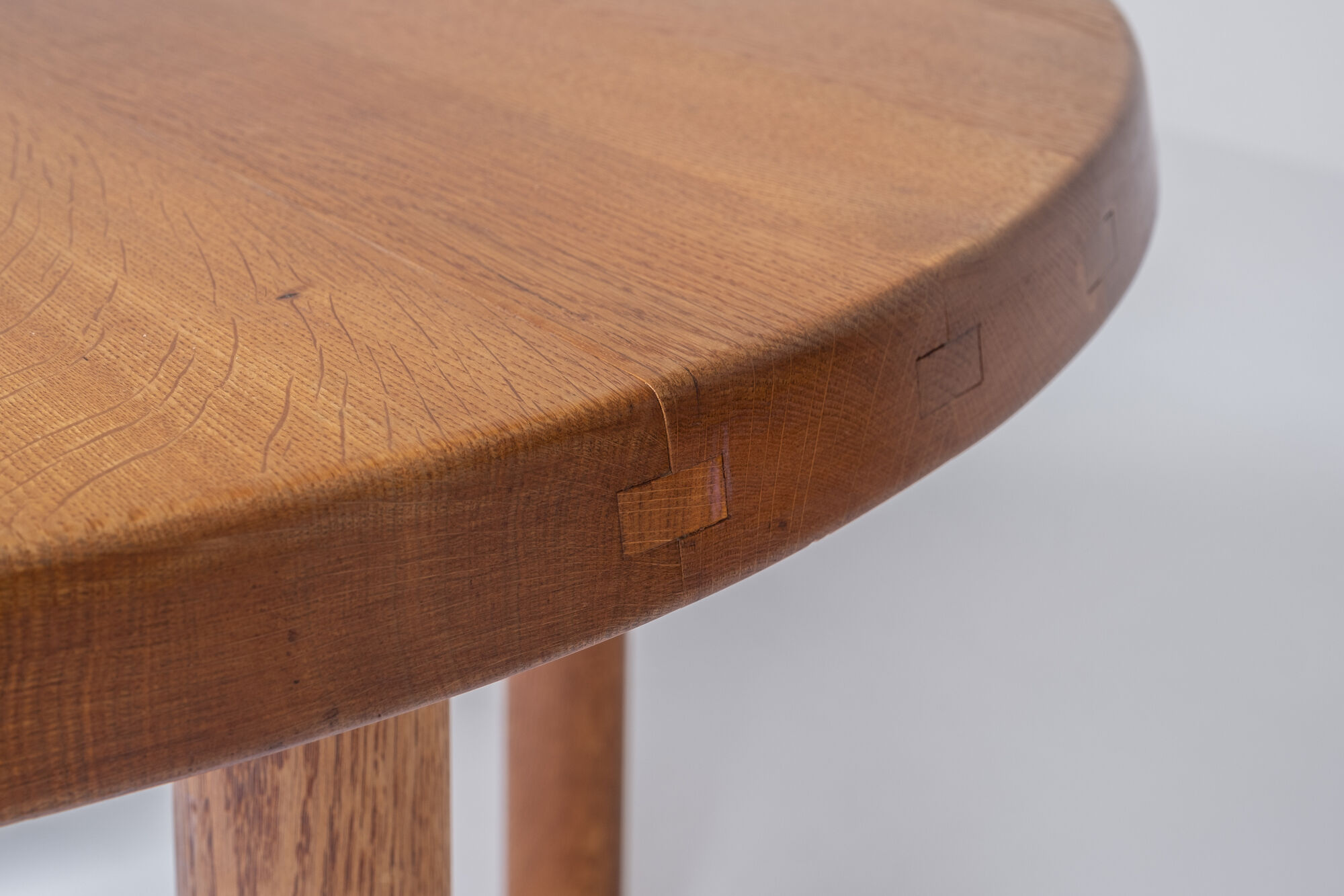 Dining table T02 first edition by Pierre Chapo France 1962
