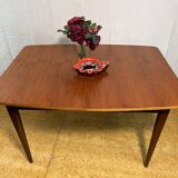 Mid Century retro vintage teak extending dining table by Elliots of Newbury 1960