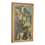 "Motif of the Southern Village" by Bertil Wahlberg