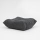Togo lounge chair and pouf in black fabric by Michel Ducaroy for Ligne Roset, 1973, set of 2