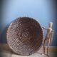 Corbeille panier paille