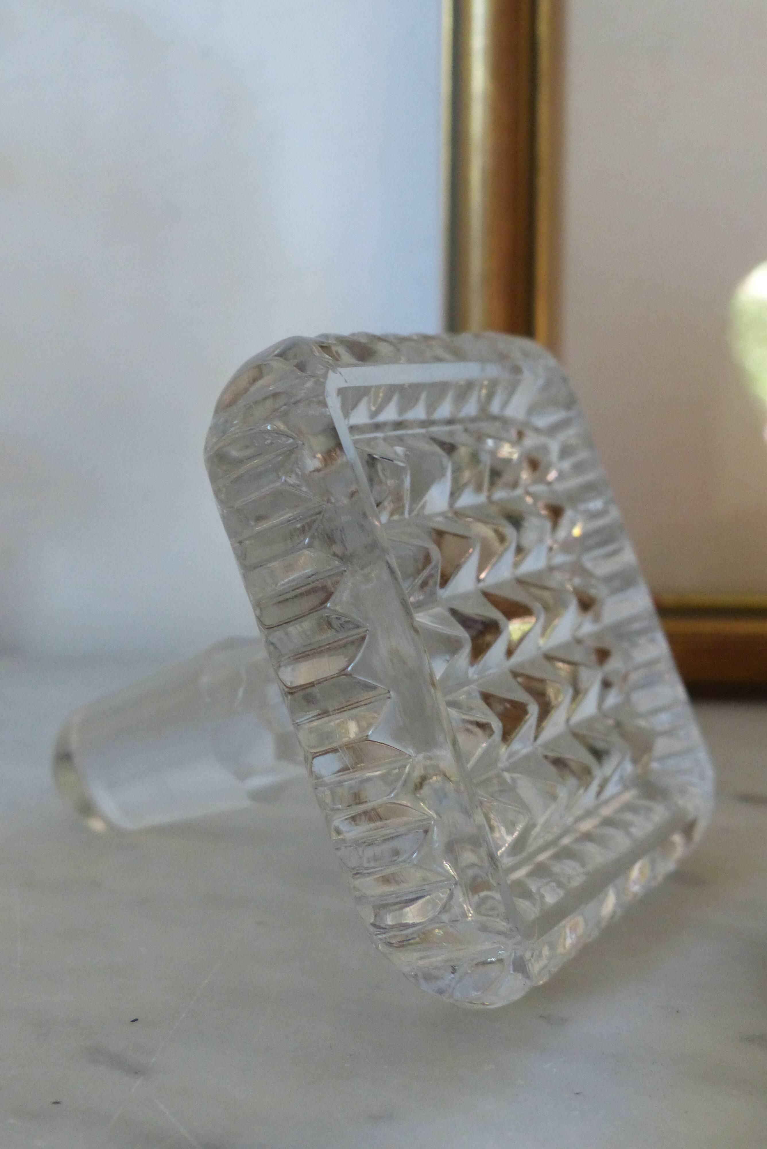 Crystal whisky carafe