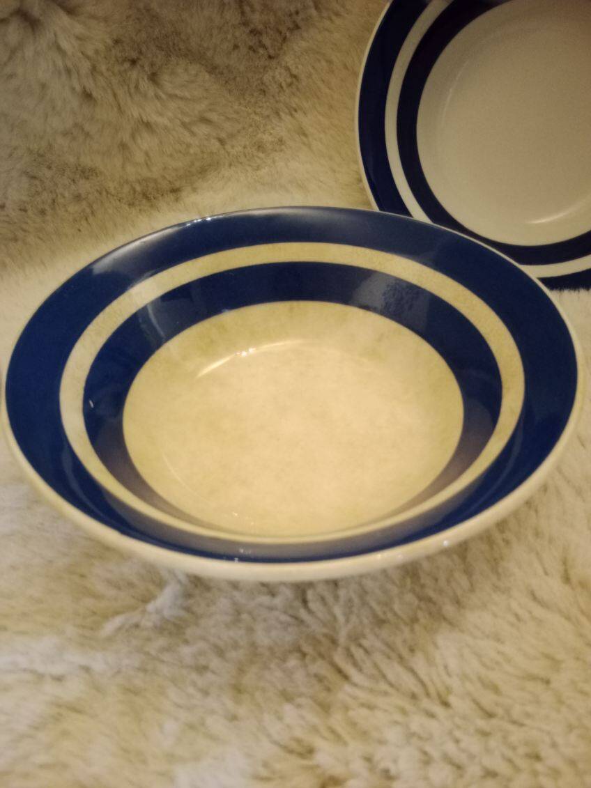 2 vintage England Staffordsmire bowls