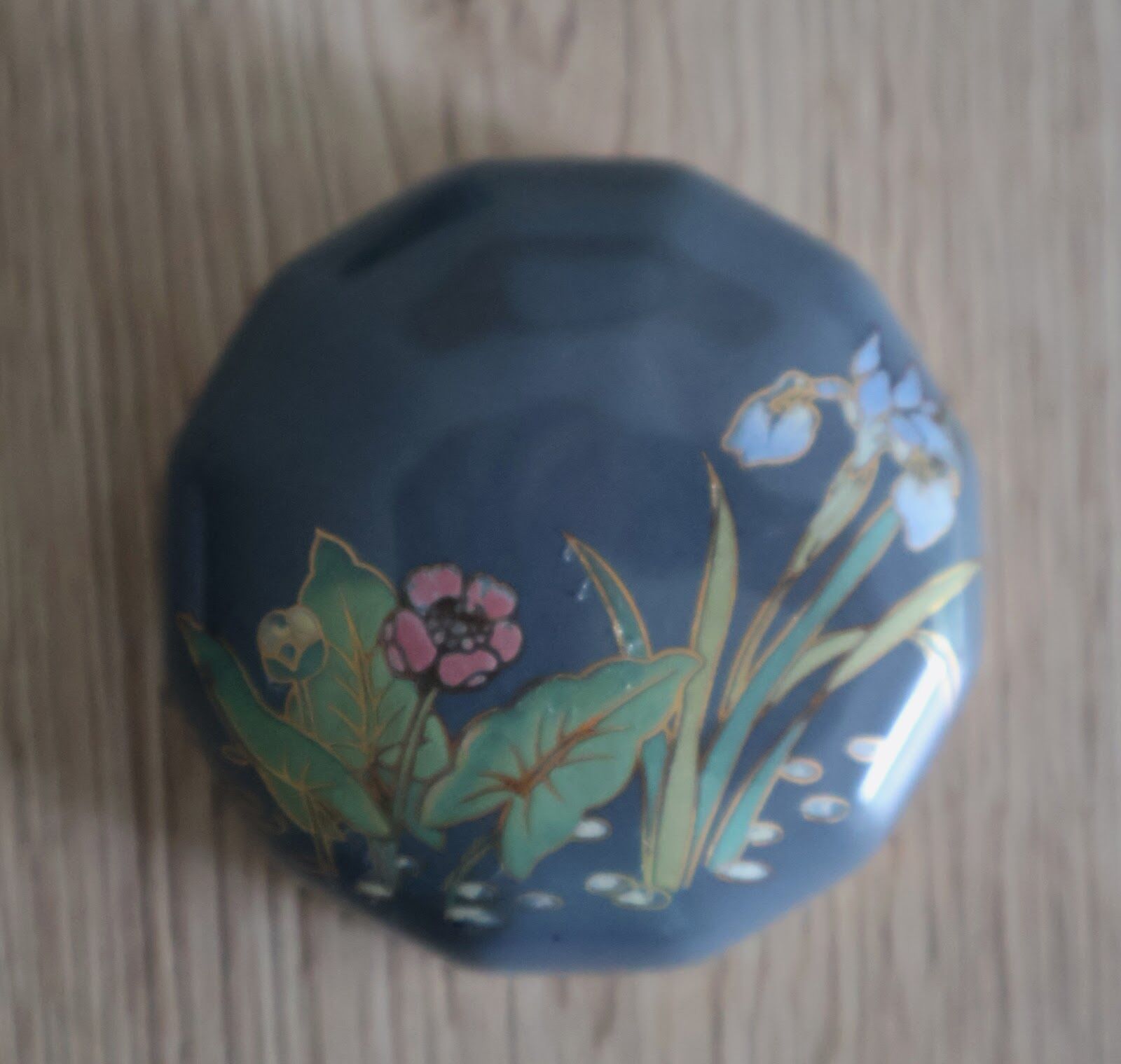 Japanese porcelain tea or ginger pot