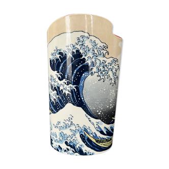 Vase en céramique la vague d'Husokaï