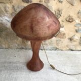 Mushroom lamp made of glass paste