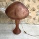 Mushroom lamp made of glass paste