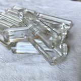 Antique glass knife holders
