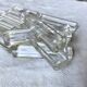 Antique glass knife holders
