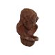 Garden ornament Cast iron Angel Cherub Water vessel Rust color