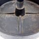 Vintage chrome coat rack with umbrella stand