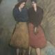 Painting The Confidence, the Two Friends, 20th Century