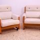 Fauteuils vintage de style scandinave, 1970'