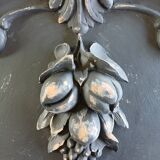 Old carved wooden pediment