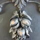 Antique carved wooden pediment