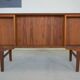 Danish Teak 7-Drawer Desk, 1960s.