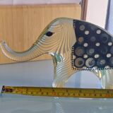 Lucite Elephant by Abraham Palatnik. Vintage.