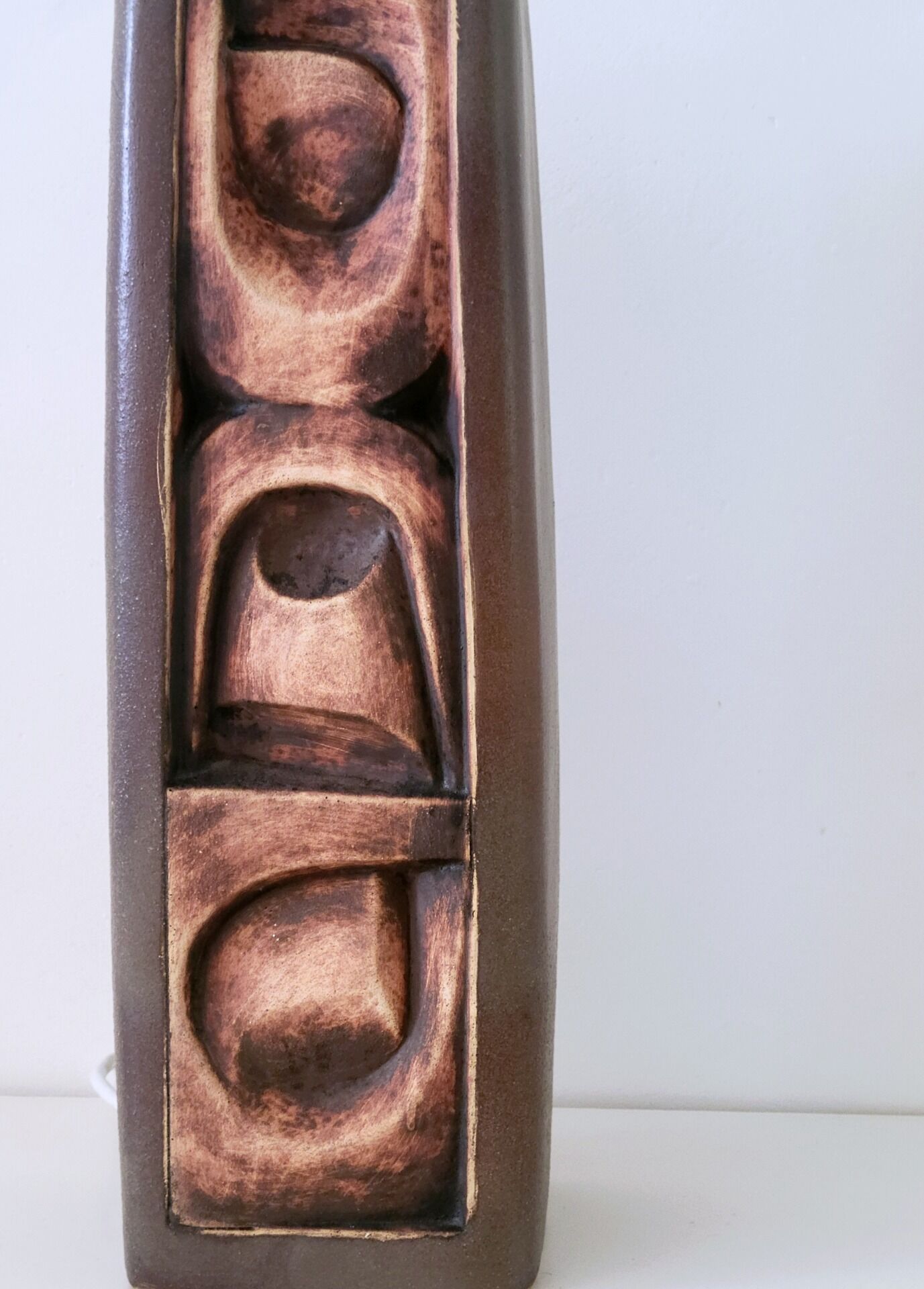 Tremaen Studio Pottery table lamp, model Chynall, Wales, 1970s