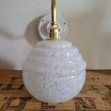Clichy glass wall lamp
