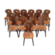 Lot 16 chairs bistro brasserie chalet deco mountain