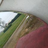 60s Beveled Oval Mirror