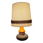 Lampe à poser en céramique fat lava ,vintage, West germany 1960-70