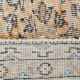 8x12 handmade orange foloral turkish rug 383x257cm