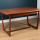 Retro teak 1960s portwood extending dining table & four chairs