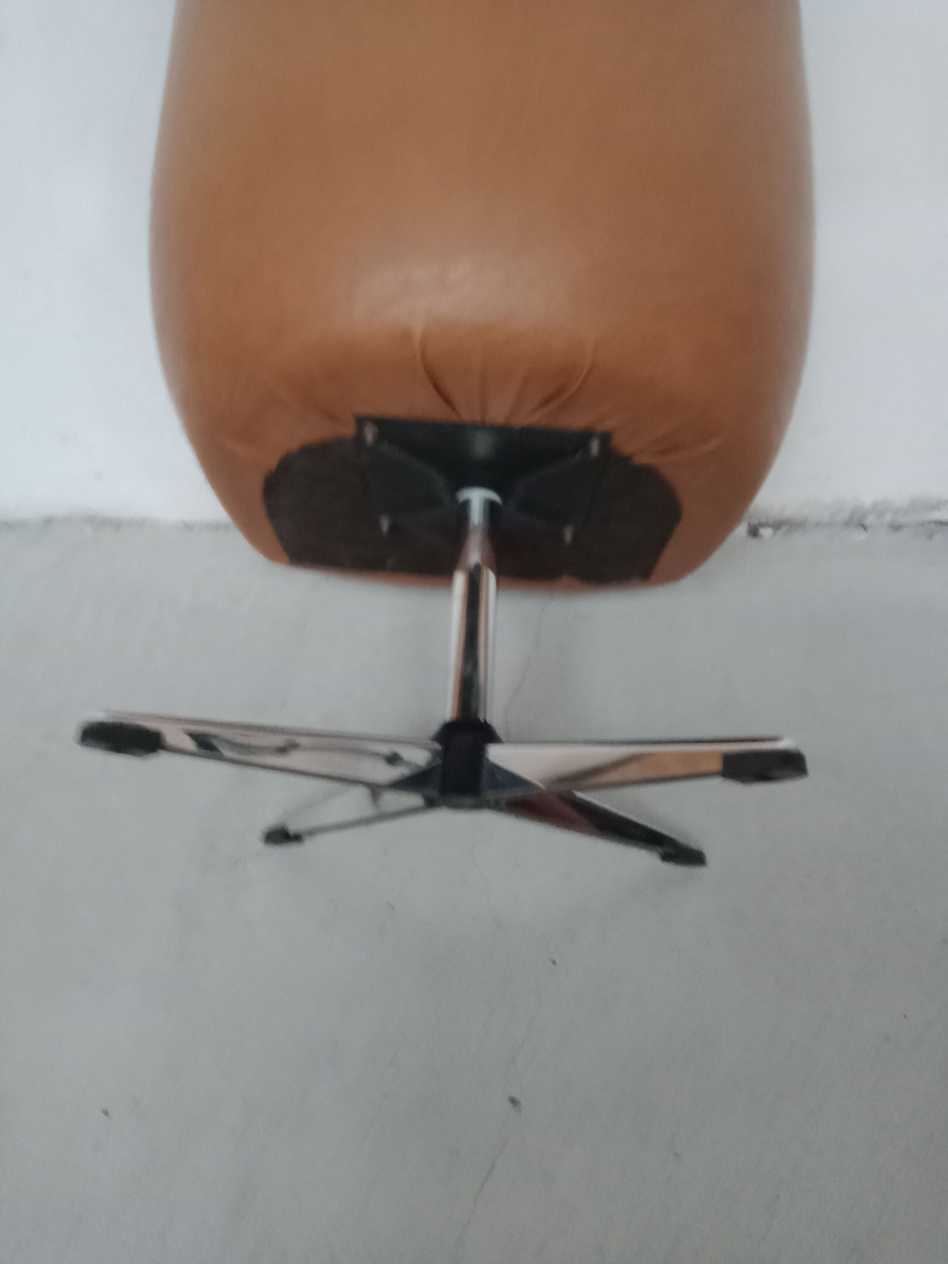 Vintage swivel armchair