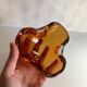 Vide poche cendrier Murano Sommerso Orange