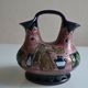 Art deco ceramic tulip vase Amphora Czechoslovakia