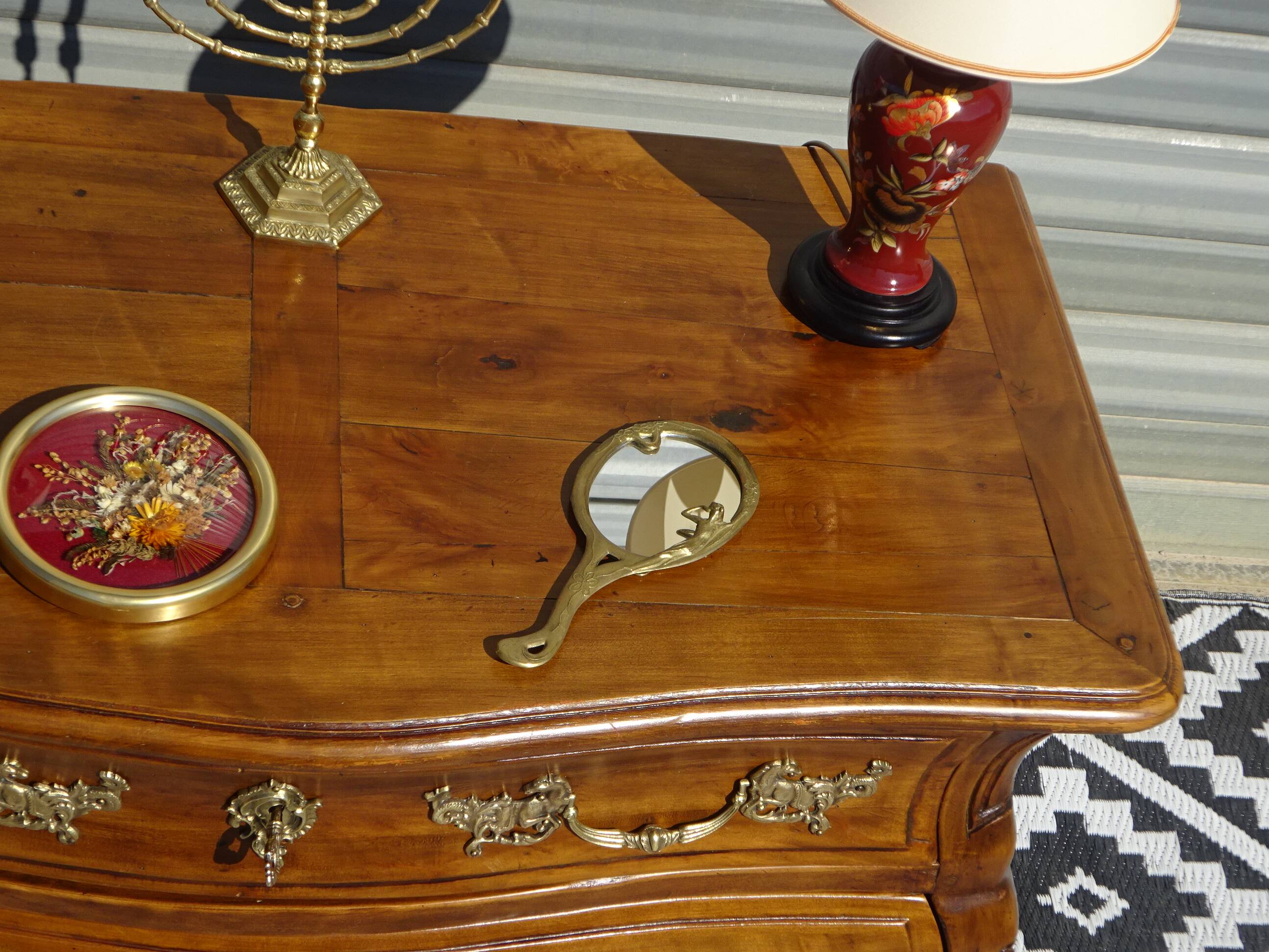 Old tomb chest