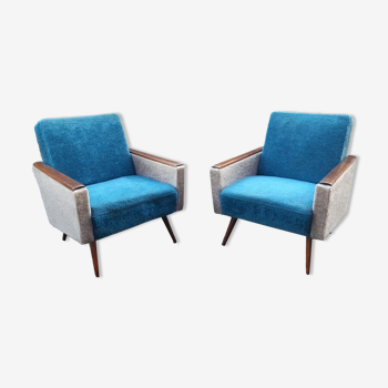 2 fauteuils des années 60