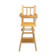 Ancienne chaise en bois de poupée