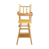 Old wooden doll chair