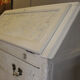 Baroque secretaire Louis XV lacquered wooden dresser