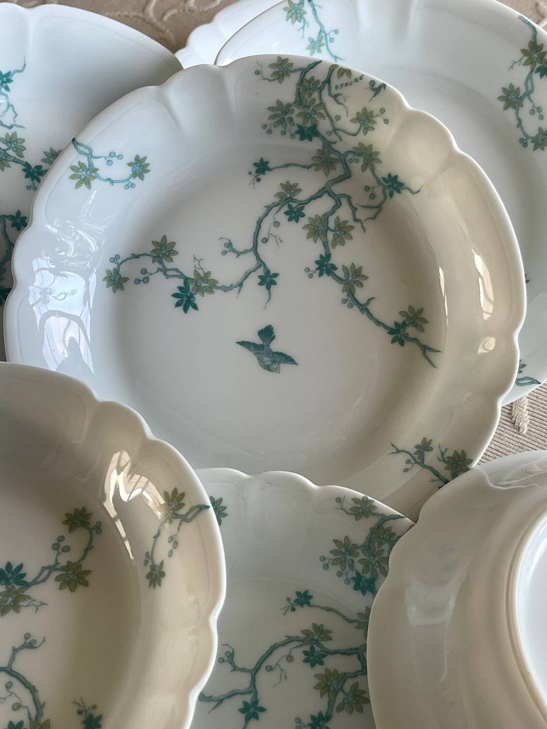 10 soup plates Haviland Limoges.