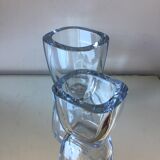 Paire de vases en cristal de Strombergshyttan