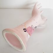 Hand wear pink jewelry , Pierrot, soliflore, vintage French, 50s