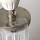 Pair of vintage crystal table lamps by Carl Fagerlund for Orrefors