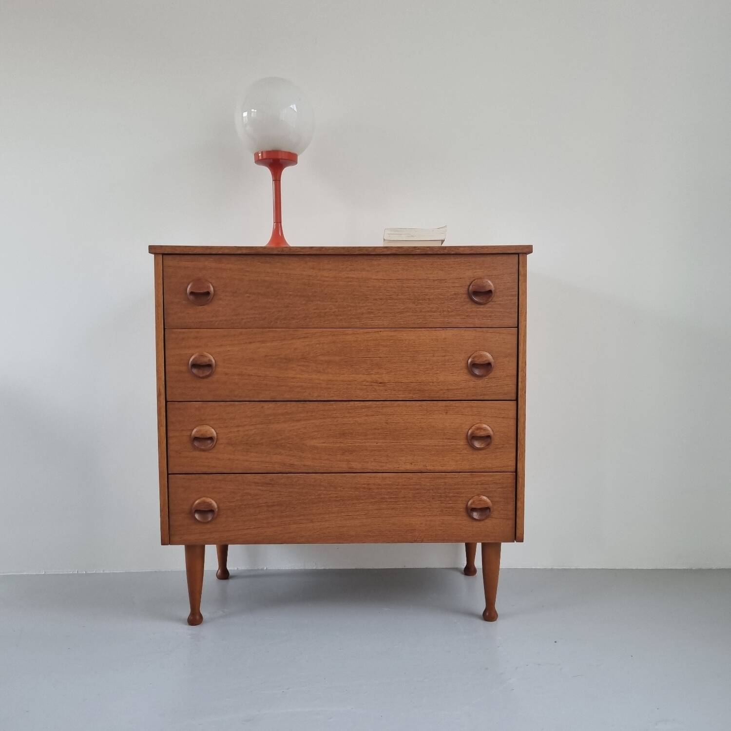 Teak chest of drawers 1960