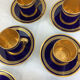 6 cups & saucers Tours porcelain