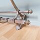 Nickel-plated Art Deco coat rack, 1920s