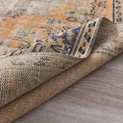 Tapis vintage classique orange 57s 158x260 cm